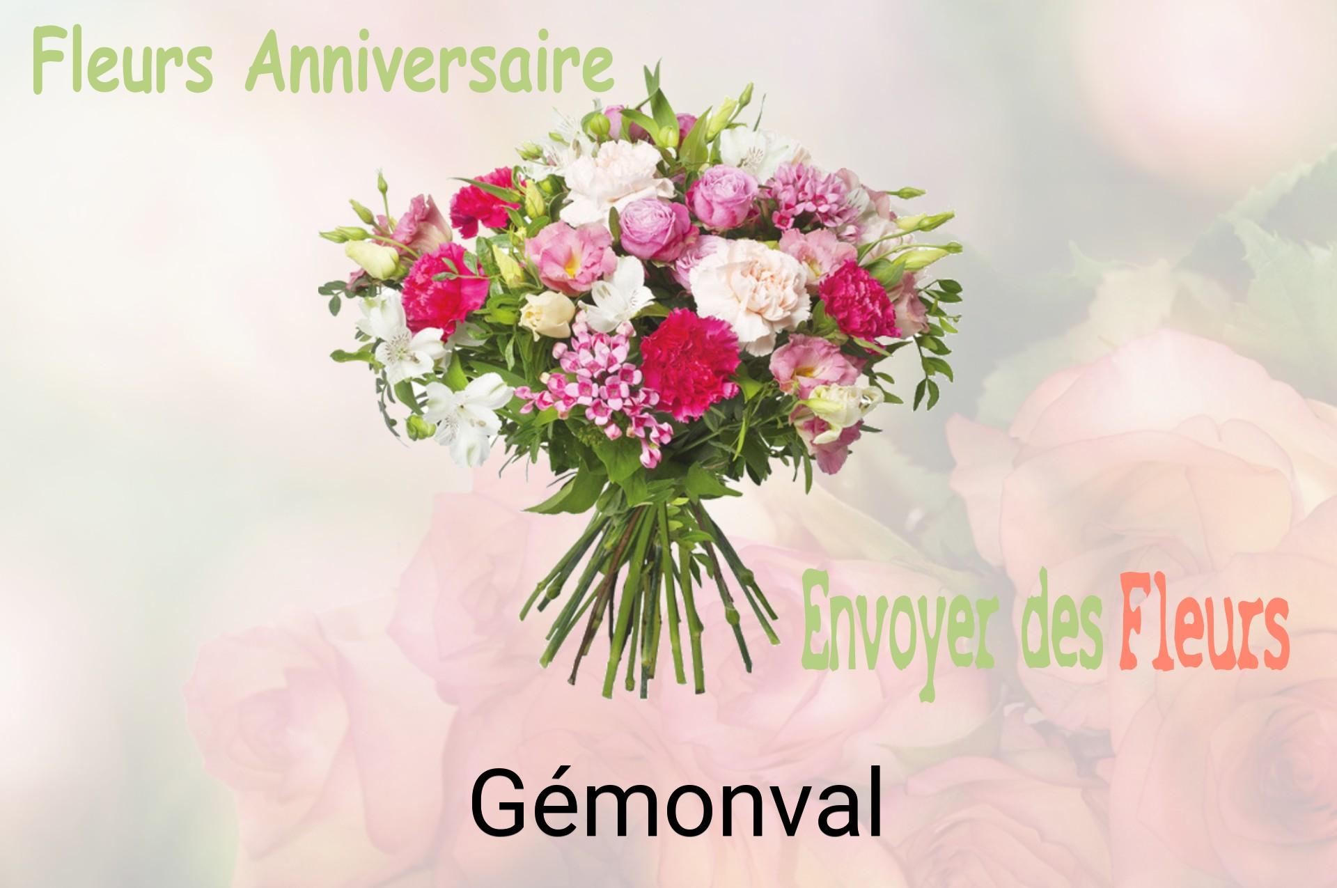 Bouquet de fleurs d’anniversaire livré à Gémonval